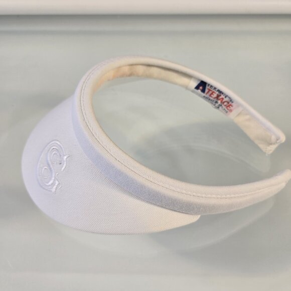 Vintage Gulf Stream Golf Club FL Golf Visor Texann By Texace Made In USA As Is - Picture 4 of 7